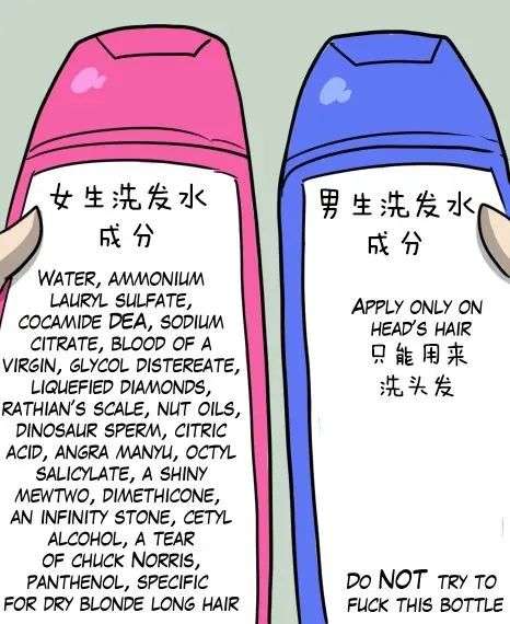看一眼你的頭發(fā)，就知道洗發(fā)水買錯了