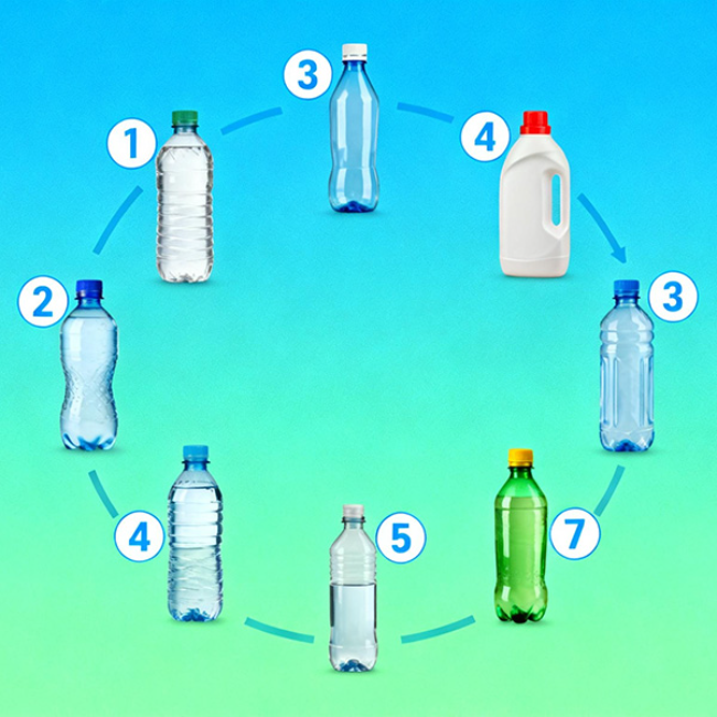 常用塑料瓶知識大匯總:看懂材質、用對方法、做好回收